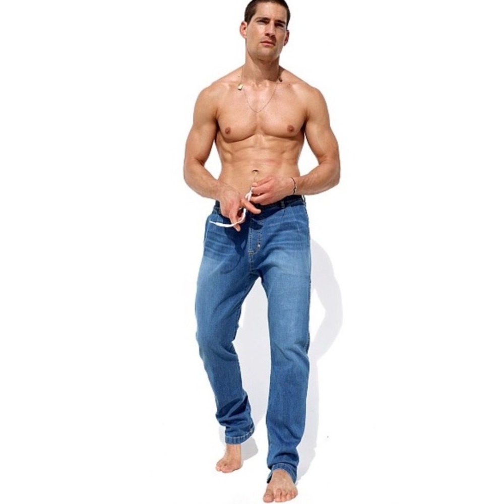 RUFSKIN Saddle Slim-Fit Stretch Straight Leg Jeans Small